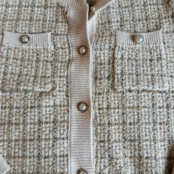 Grace Karin Textured Button Cardigan – Size Large - Picture 3 of 6